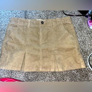 Women’s corduroy skirt